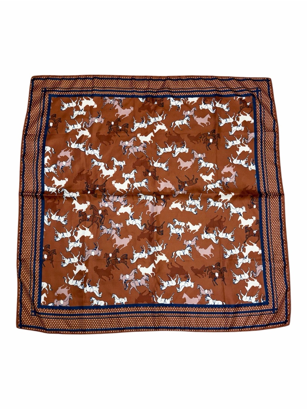 H&M Horse Print Large Square Scarf